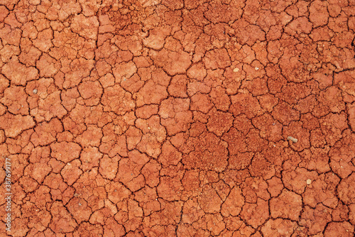 Принти на полотні Nature background of cracked dry lands