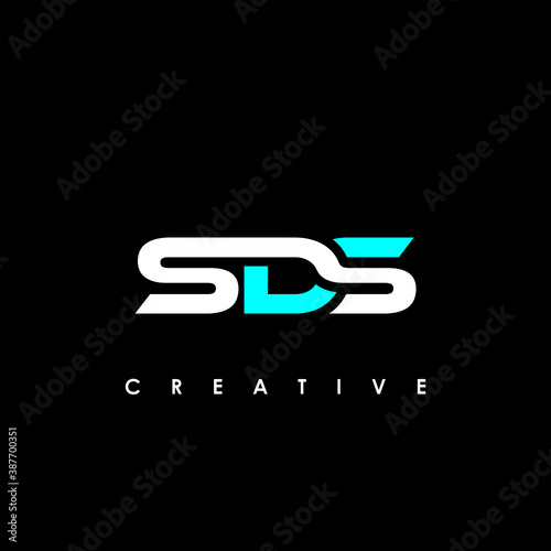 SDS Letter Initial Logo Design Template Vector Illustration	
 photo