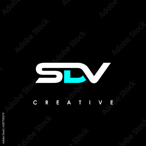 SDV Letter Initial Logo Design Template Vector Illustration	
 photo