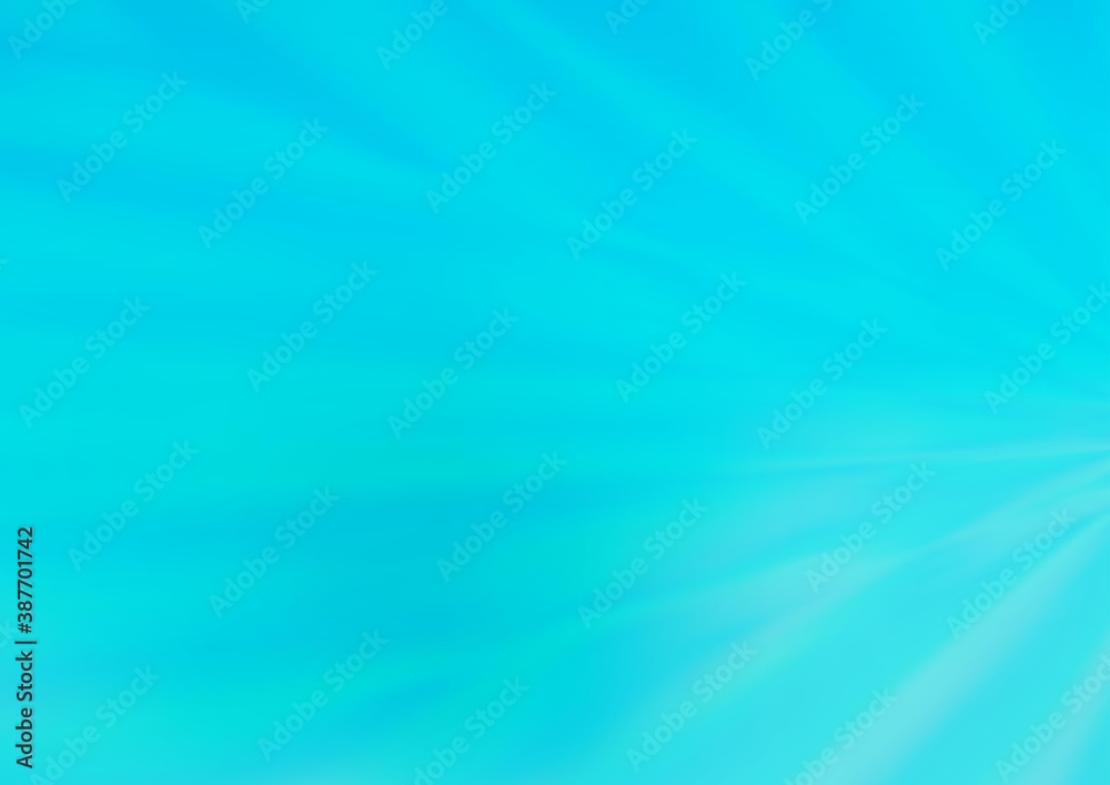 Fototapeta premium Light BLUE vector blurred and colored background.