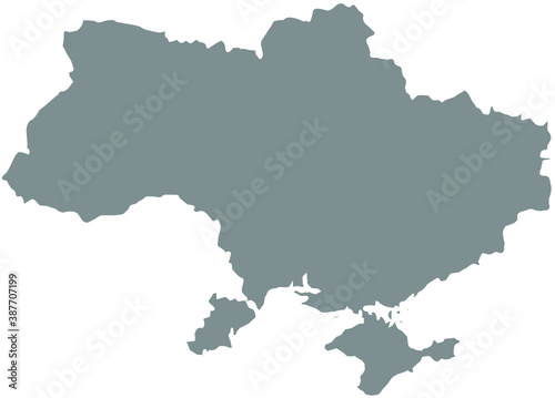 map with ukraine