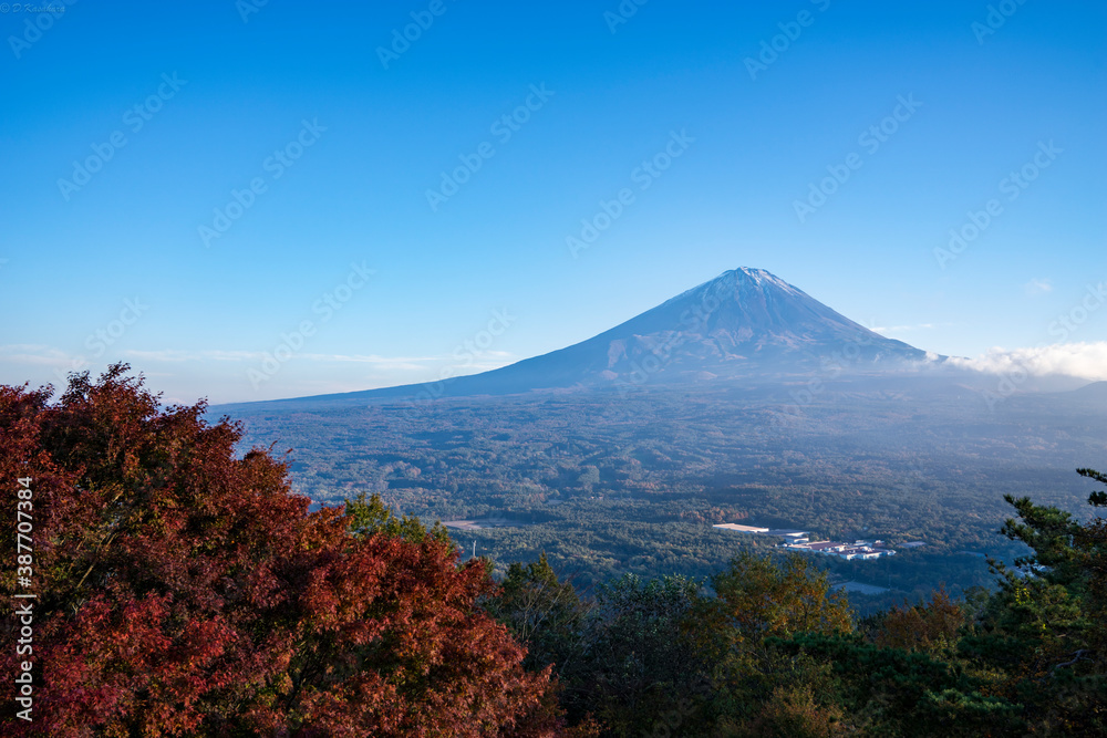 紅葉台からの富士