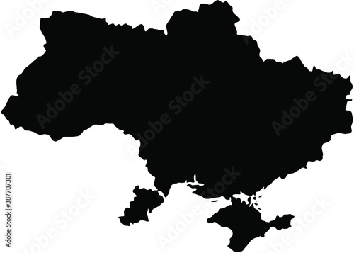 map of ukraine
