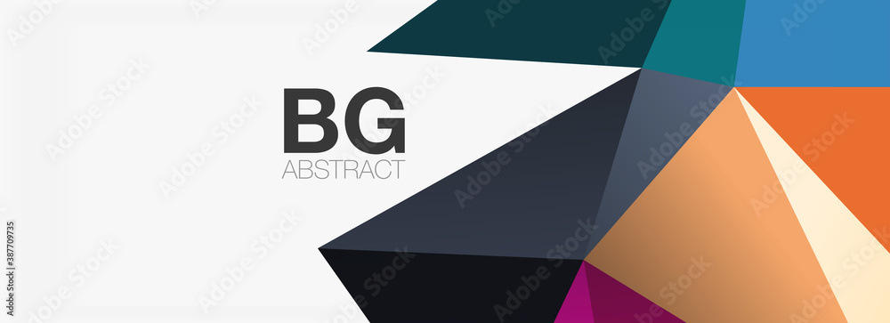 3d mosaic abstract backgrounds, low poly shape geometric design 3d mosaic abstract backgrounds, low poly shape geometric design