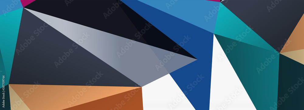 3d mosaic abstract backgrounds, low poly shape geometric design 3d mosaic abstract backgrounds, low poly shape geometric design