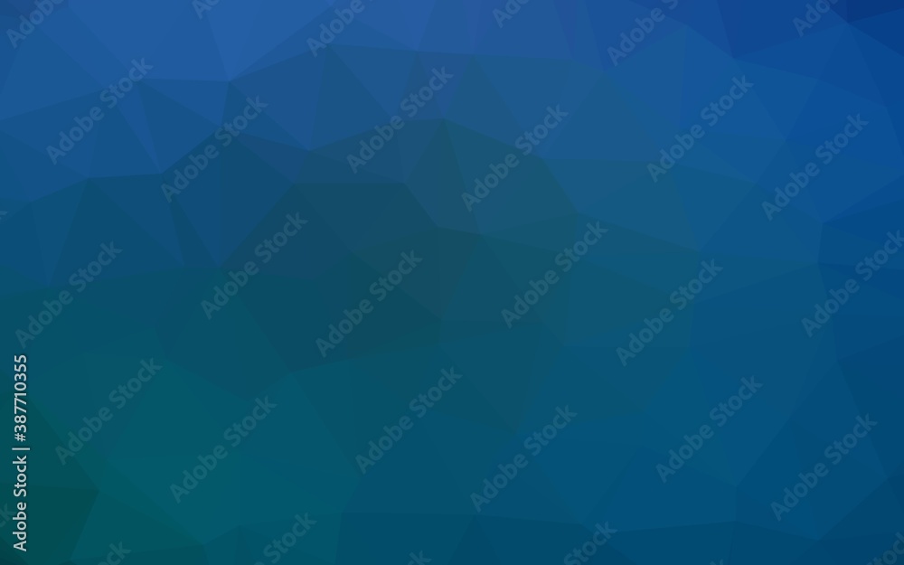 Dark BLUE vector abstract polygonal texture. Dark BLUE vector abstract polygonal texture.