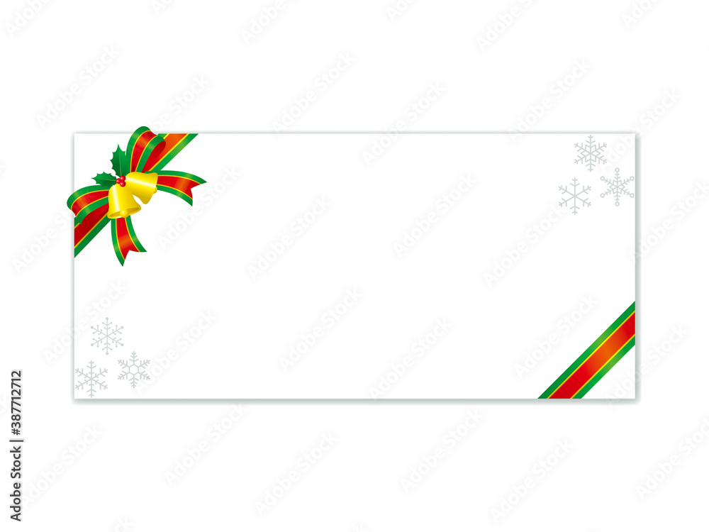 クリスマスのギフトカード装飾テンプレート クリスマスのギフトカード装飾テンプレート