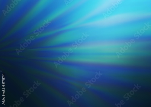 Light BLUE vector blurred shine abstract background.