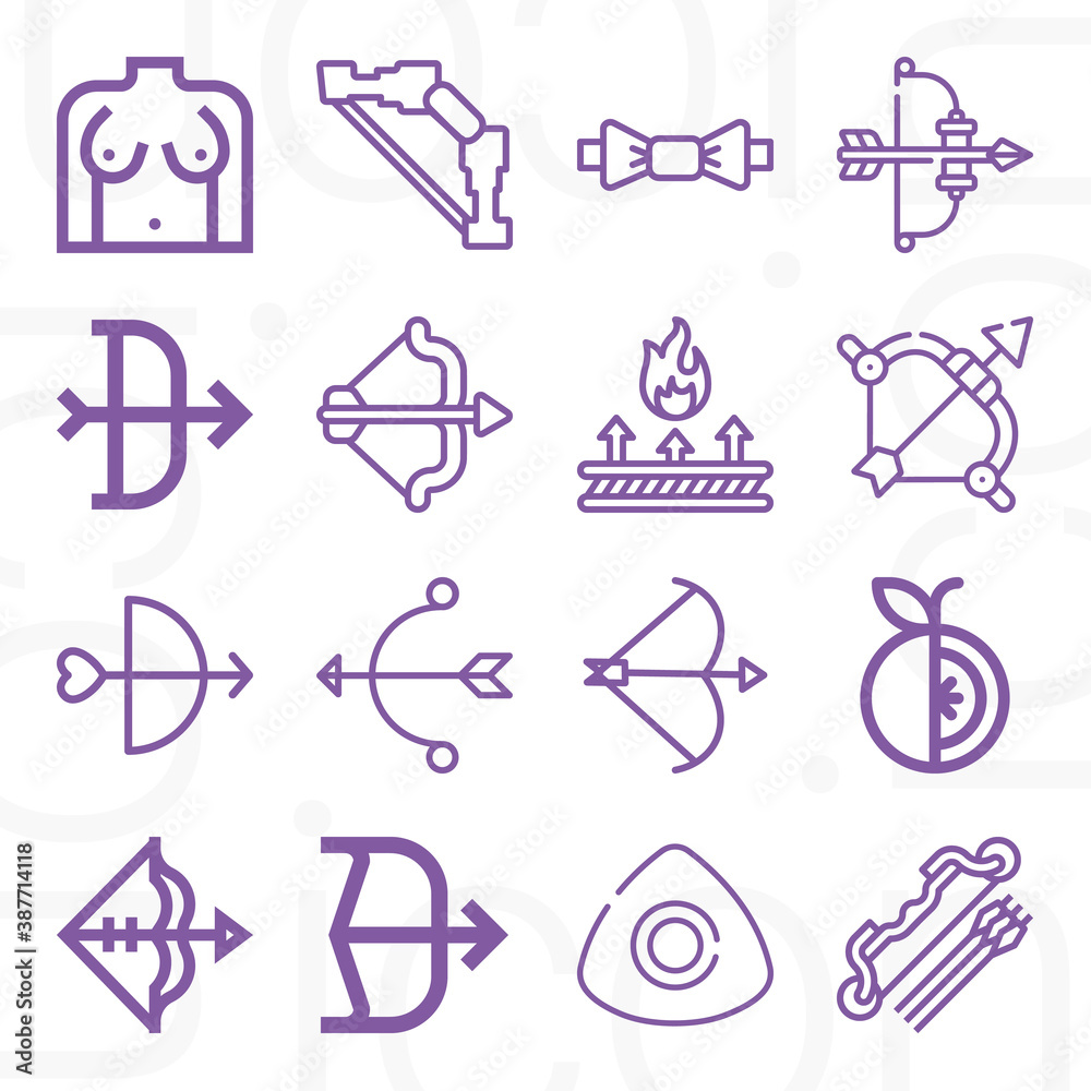 16 pack of silk lineal web icons set 16 pack of silk lineal web icons set