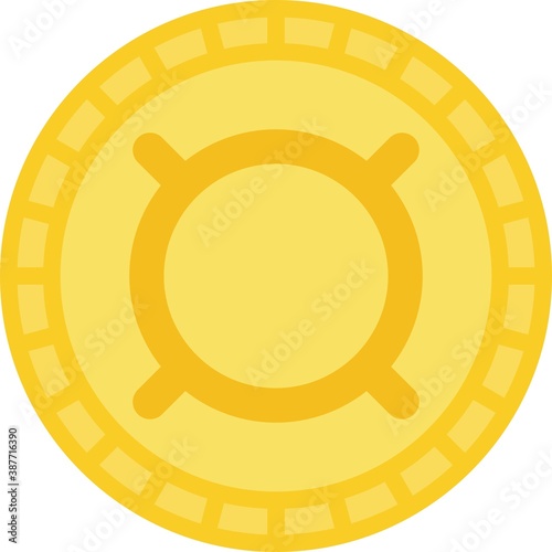 Currency sign coin, a character used to denote an unspecified currency