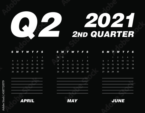 Second quarter of calendar 2021
