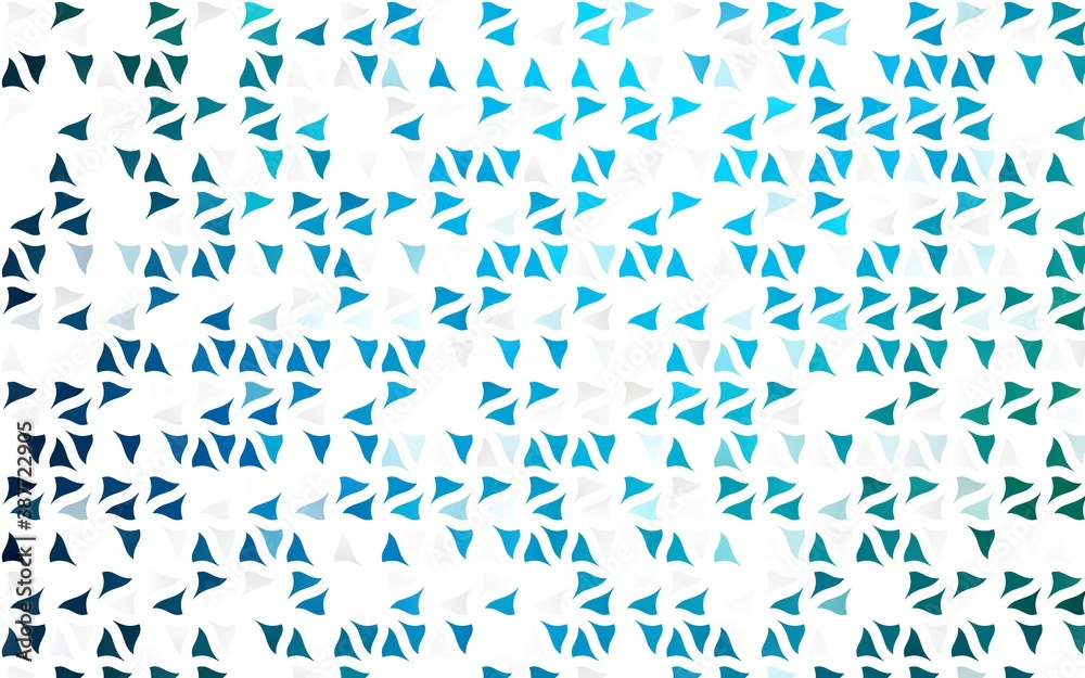 Light Blue, Green vector pattern in polygonal style.