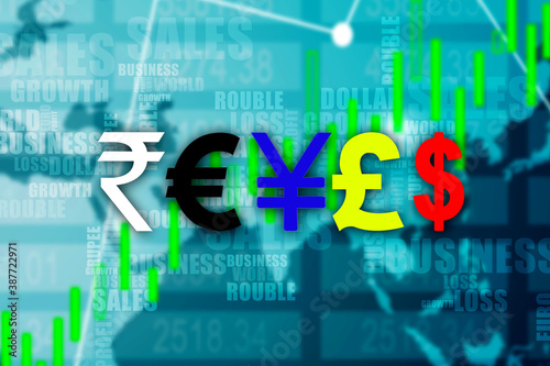 2d rendering Global Currencies 