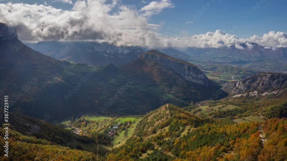 Timelaps autumn cloud Timelaps autumn cloud