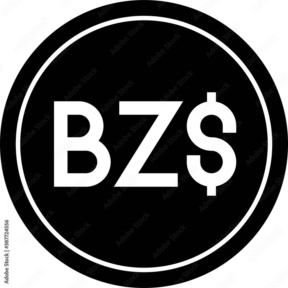 Belize dollar coin, official currency in Belize Belize dollar coin, official currency in Belize