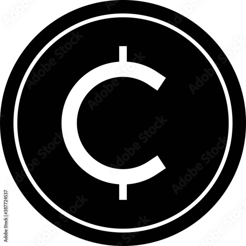 Cent or Centavo coin, monetary unit of many national currencies