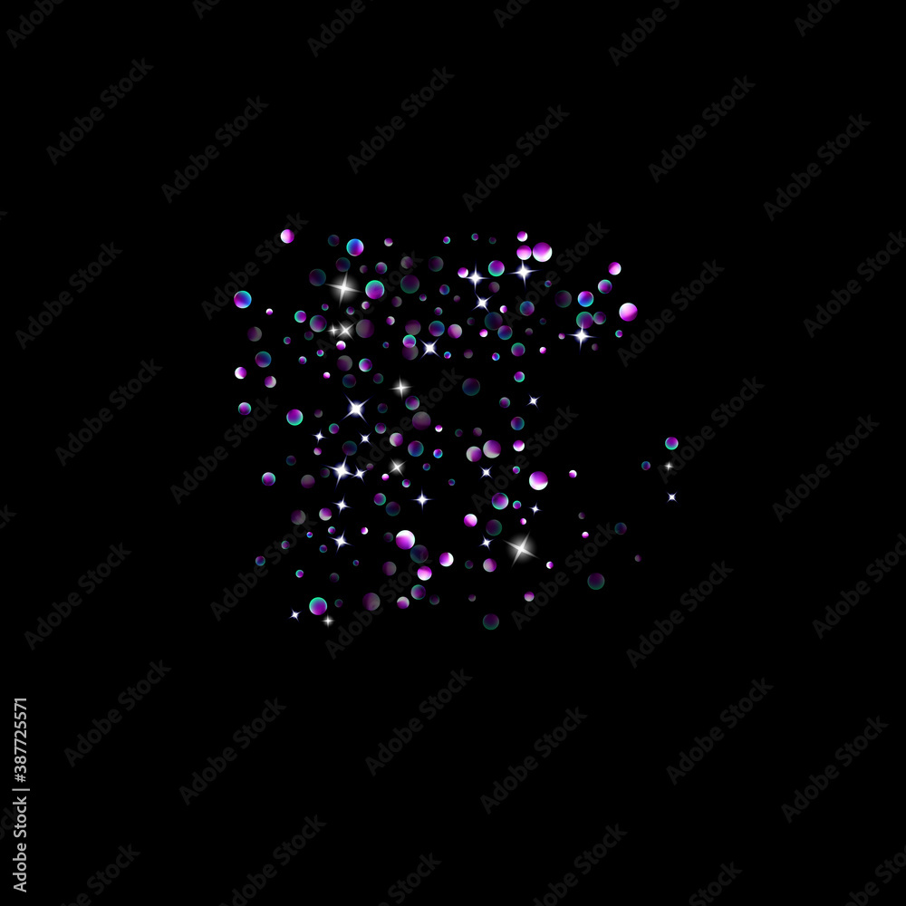 Purple glitter star confetti little spark violet Purple glitter star confetti little spark violet