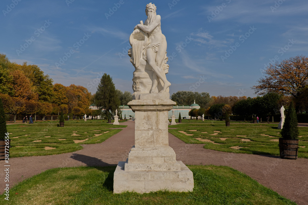 River God. Sculpture 