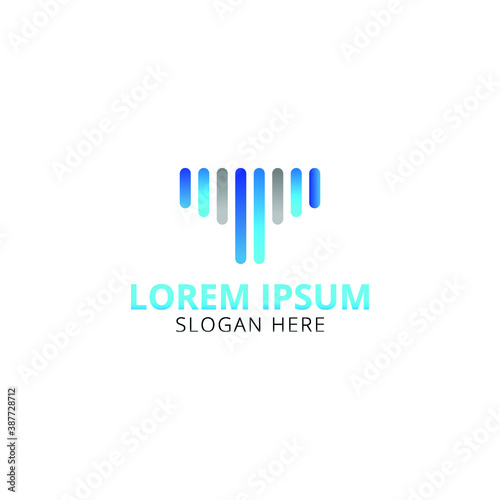 Creative  Modern and Unique T Letter Logo Design Vector Template