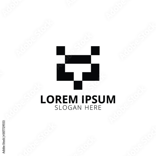Creative, Modern and Unique T Letter Logo Design Vector Template