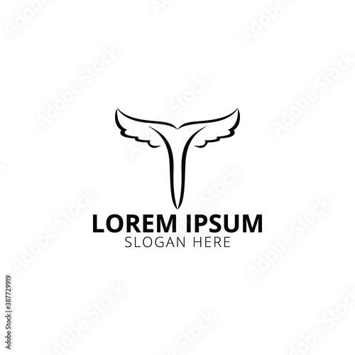 Creative, Modern and Unique T Letter Logo Design Vector Template