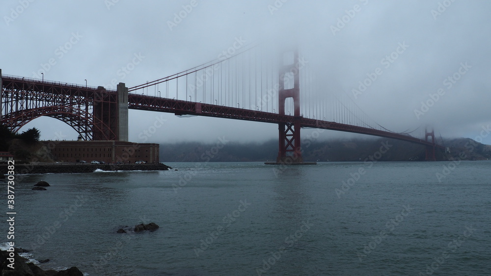 Nubes en el Golden Gate Nubes en el Golden Gate