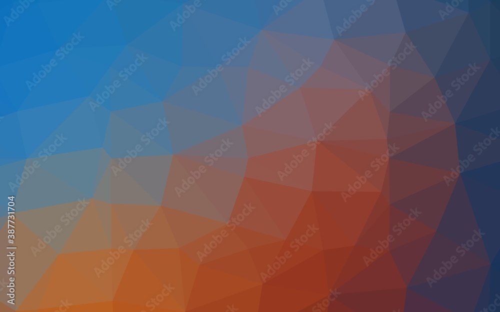 Light Blue, Red vector abstract mosaic backdrop. Light Blue, Red vector abstract mosaic backdrop.