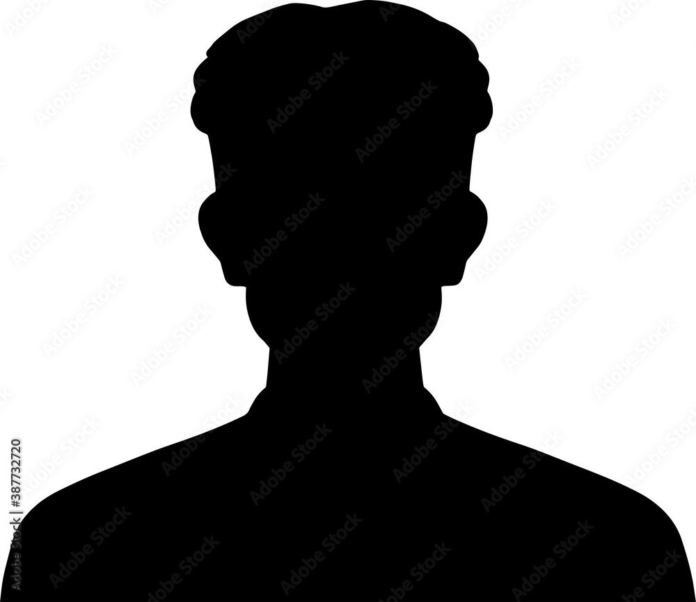 Hand drawn, modern, man avatar profile icon (or portrait icon). User flat avatar icon, sign, profile male symbol Hand drawn, modern, man avatar profile icon (or portrait icon). User flat avatar icon, sign, profile male symbol