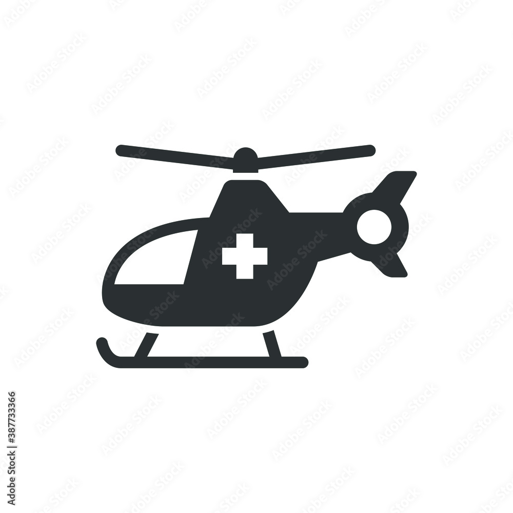 Air medical services icon Air medical services icon
