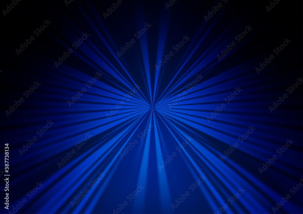Fototapeta premium Dark BLUE vector template with repeated sticks.