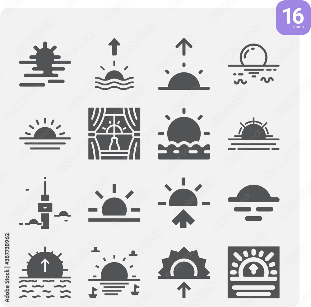 Simple set of provincial capital related filled icons. Simple set of provincial capital related filled icons.