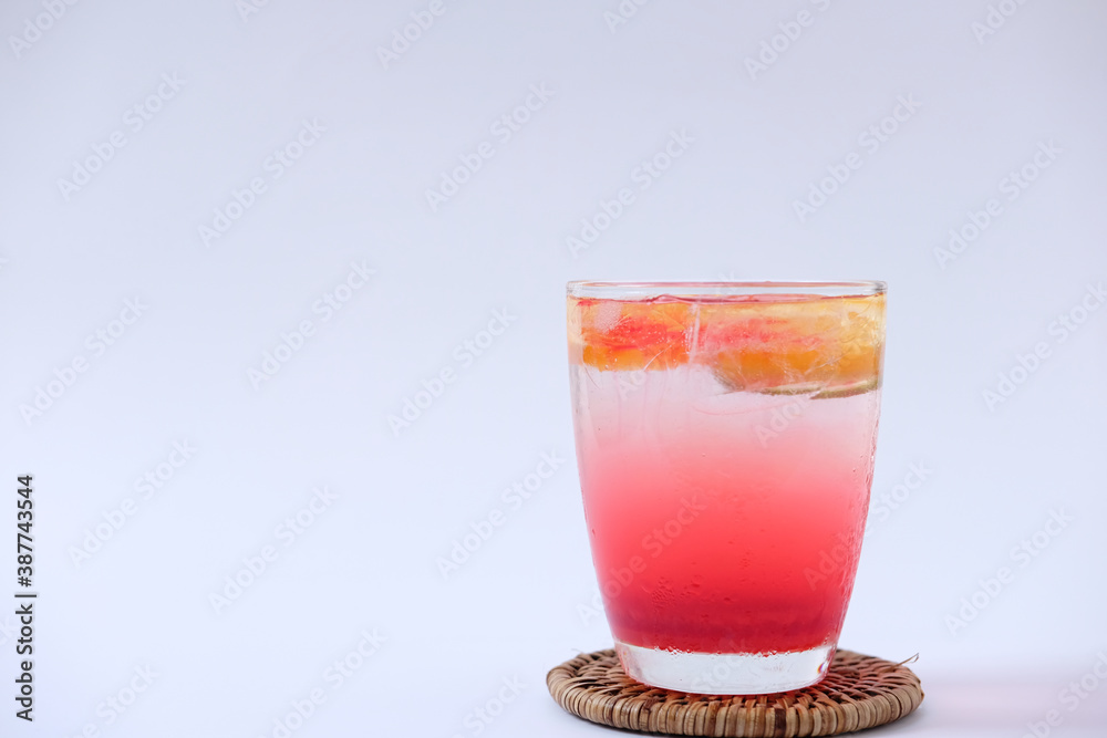 glass of juice glass of juice
