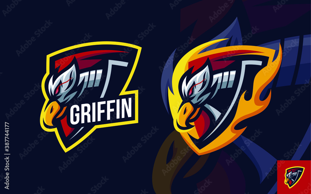 griffin mascot illustration griffin mascot illustration