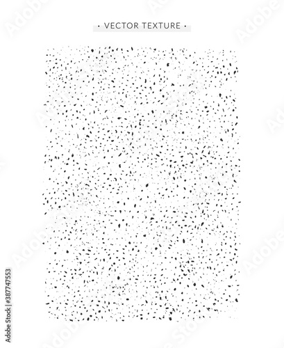 Vector grunge texture of grain, noisy dots. Distressed Effect. Template for design. 