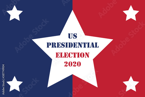 US presidential election 2020 background