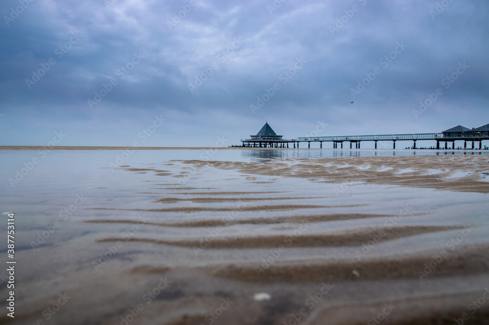 scenery at the beach, baltic sea