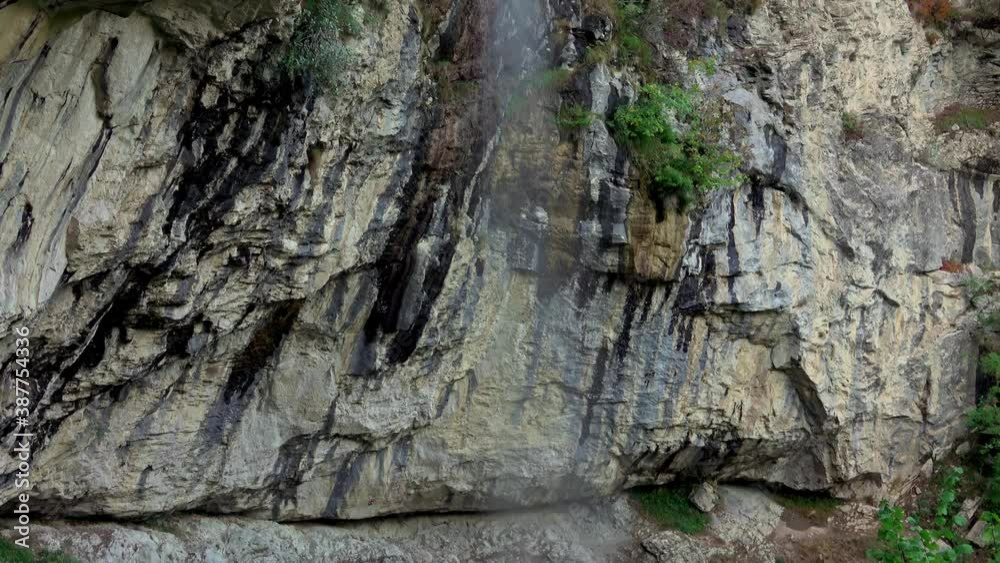 High cliff waterfall Vanturatoarea, Romania
High cliff waterfall Vanturatoarea, Romania