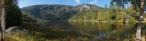 Plesne Lake in Bohemian Forest,Prachatice District,South Bohemian Region,Czech republic,Europe  © kstipek