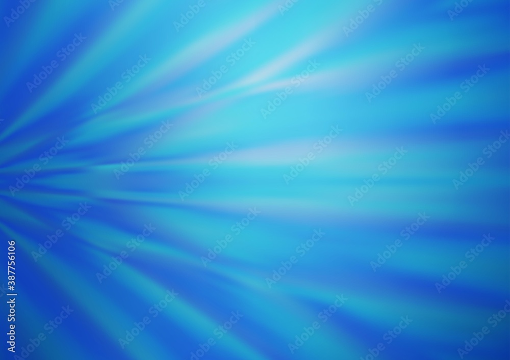 Obraz premium Light BLUE vector blurred and colored background.