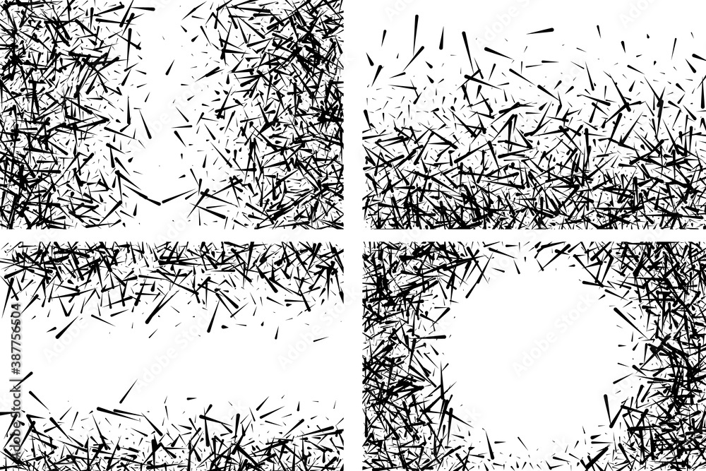 Fototapeta premium Chaotic line motion background, fiberglass texture, reinforced plastic