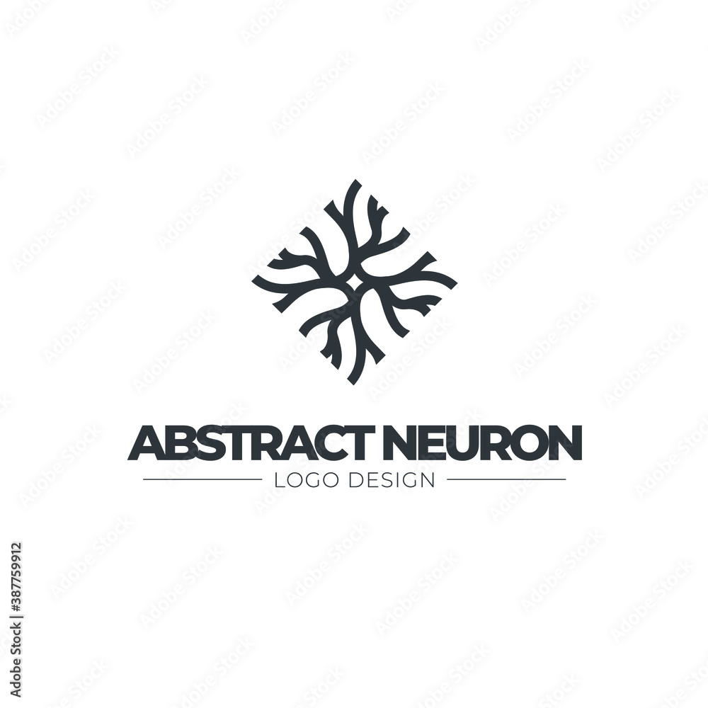 Neuron logo - brain cell science nerve biology neurology medical nervous neural network receptors mind square intelligence connection mental health memory Neuron logo - brain cell science nerve biology neurology medical nervous neural network receptors mind square intelligence connection mental health memory