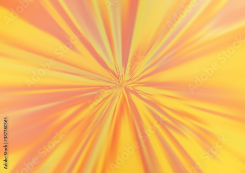 Light Orange vector blurred background.
