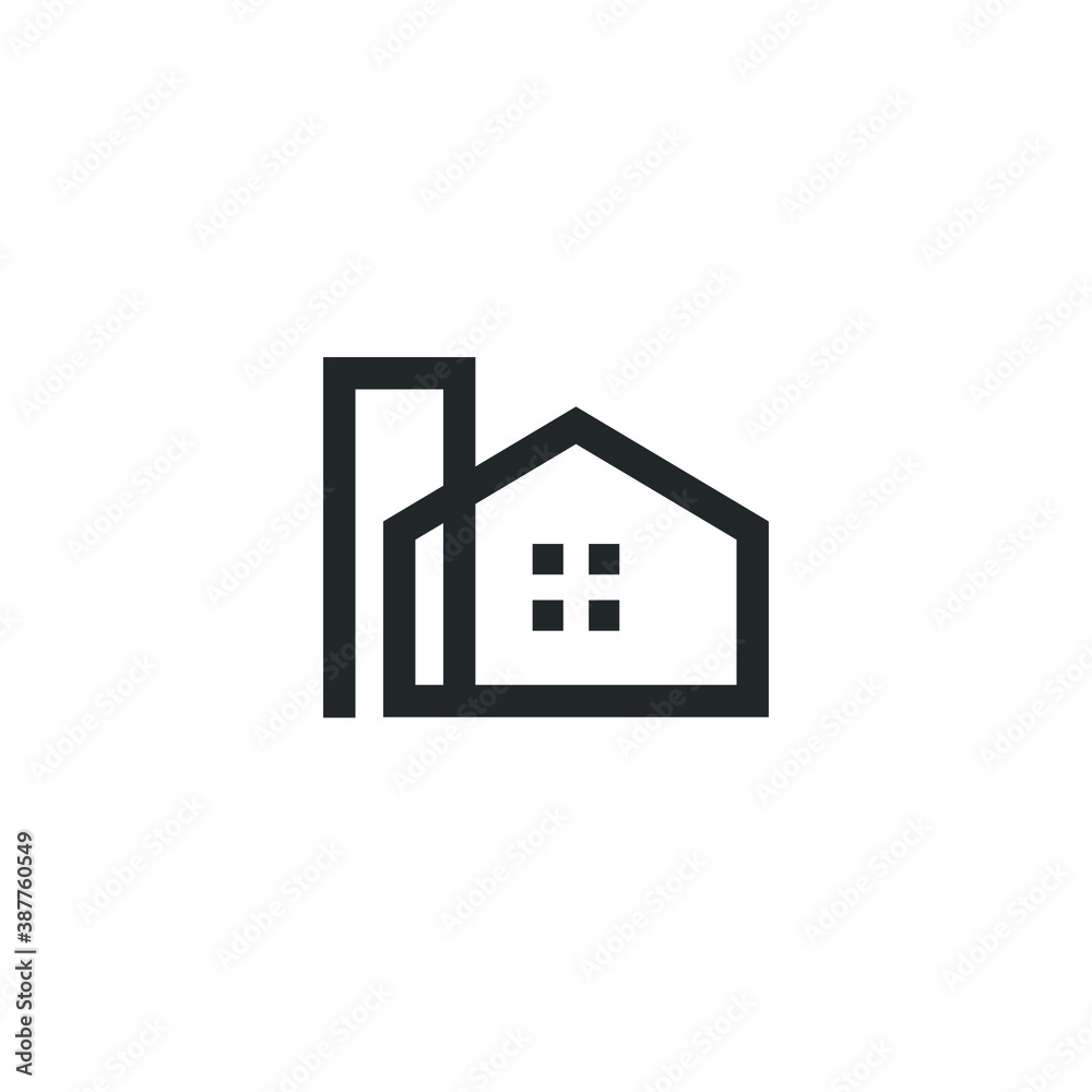 Real estate logo house logo - rent home agent business property apartment office urban rent city skyscraper buy holding realtor residence Cityscape Real estate logo house logo - rent home agent business property apartment office urban rent city skyscraper buy holding realtor residence Cityscape