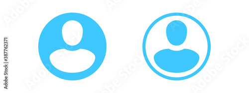 profile, user icon, User profile login or access authentication icon, account sign for apps and websites