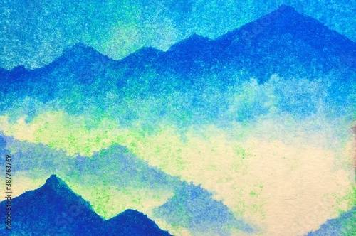 abstract watercolor background with watercolor splashes