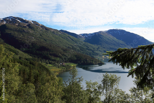 Norwegian Scenic Route Gaularfjellet, Norway © nikidel