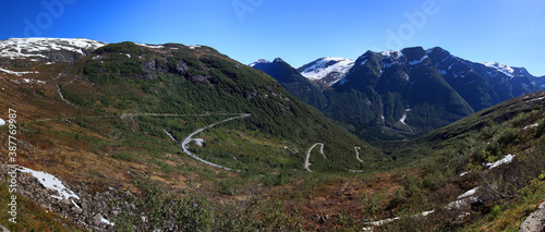 Norwegian Scenic Route Gaularfjellet, Norway photo