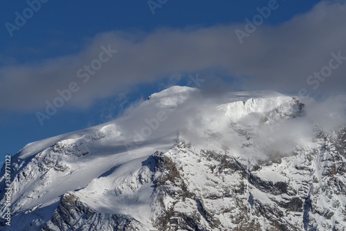 Snowcapped Ortler  Italian Alps