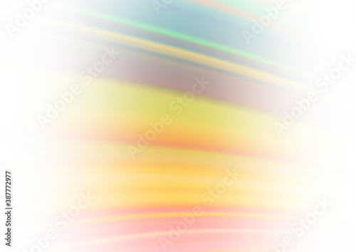 Light Green, Yellow vector blurred bright pattern.