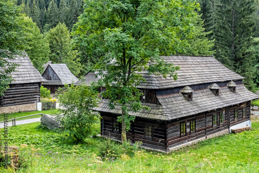 Open-air museum of the Orava village, Slovakia Open-air museum of the Orava village, Slovakia